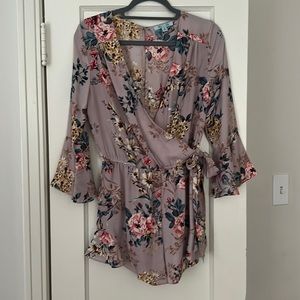 Floral romper